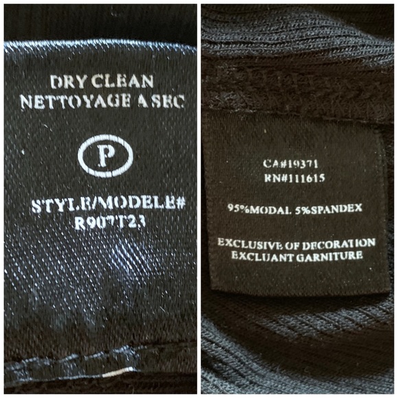 Robert Rodriguez Black Ribbed Ruffle Top - Picture 8 of 8